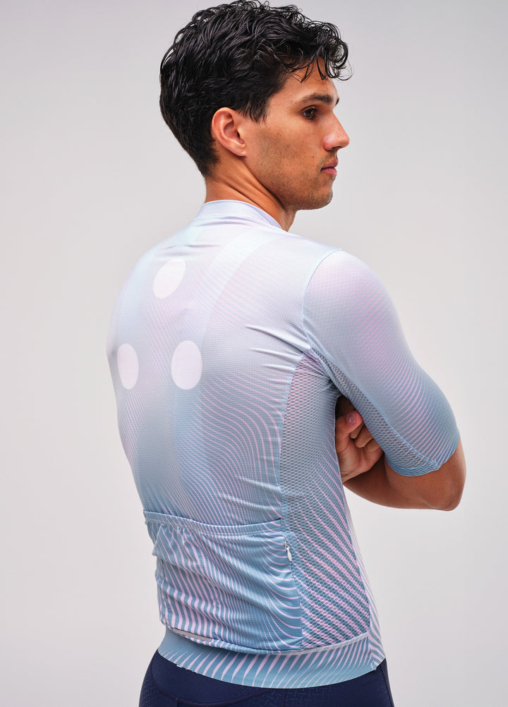 Men’s "Motivo" Jersey - Blue/Pink