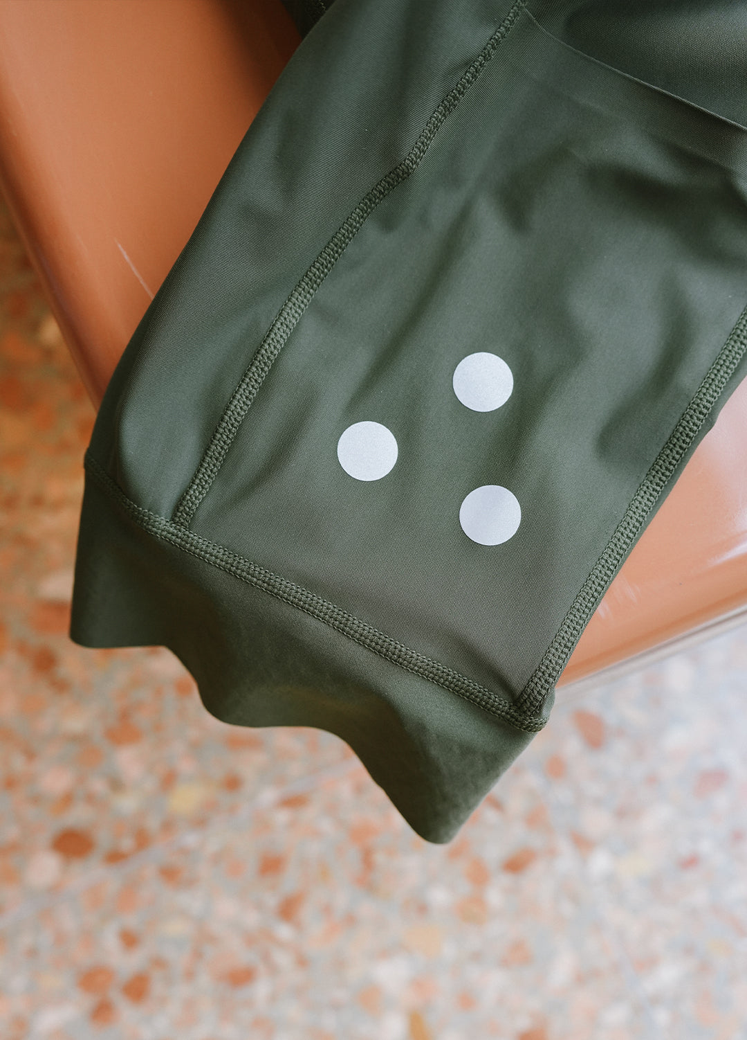 Men's Fluid Cargo Bibs - Olive Green