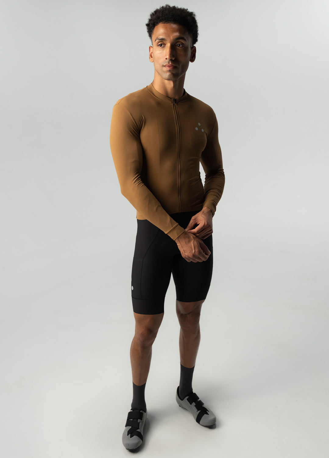 Men's Fluid Long Sleeve Jersey - Copper