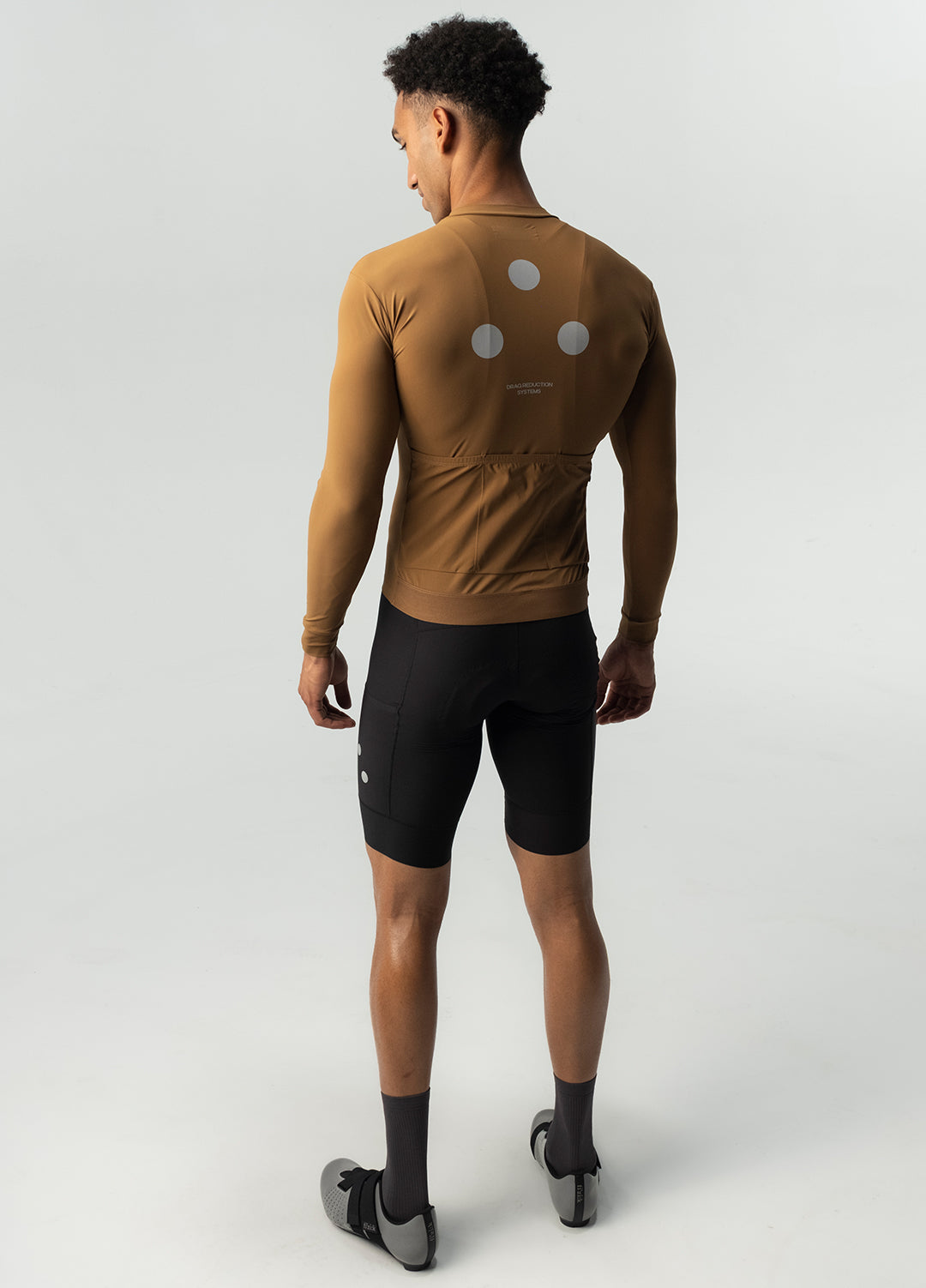 Men's Fluid Long Sleeve Jersey - Copper
