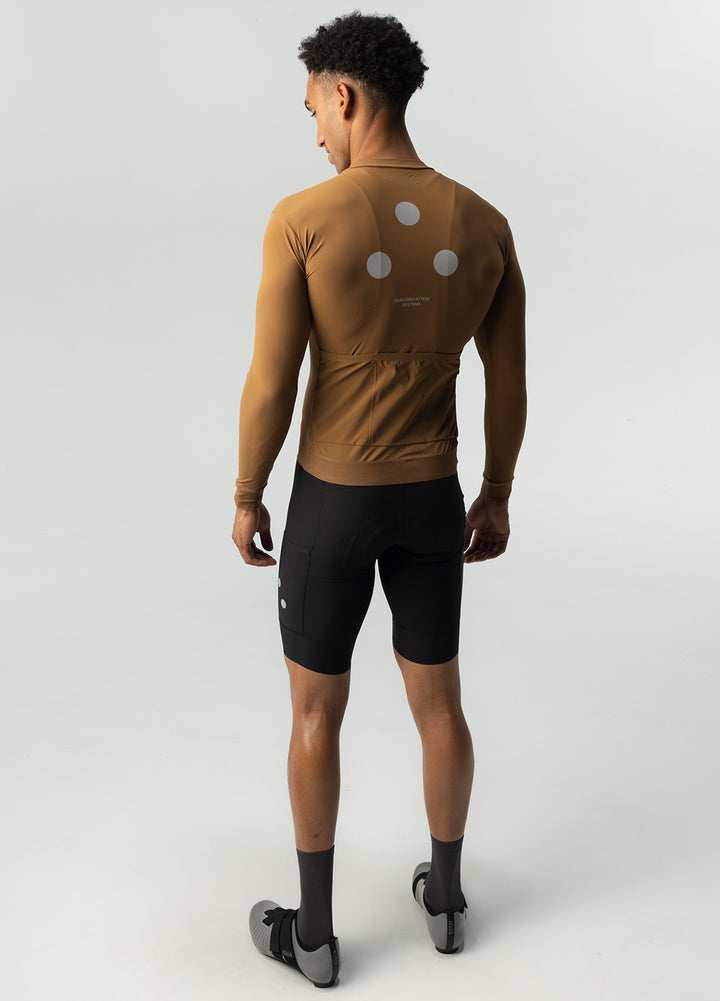 Men's Fluid Long Sleeve Jersey - Copper