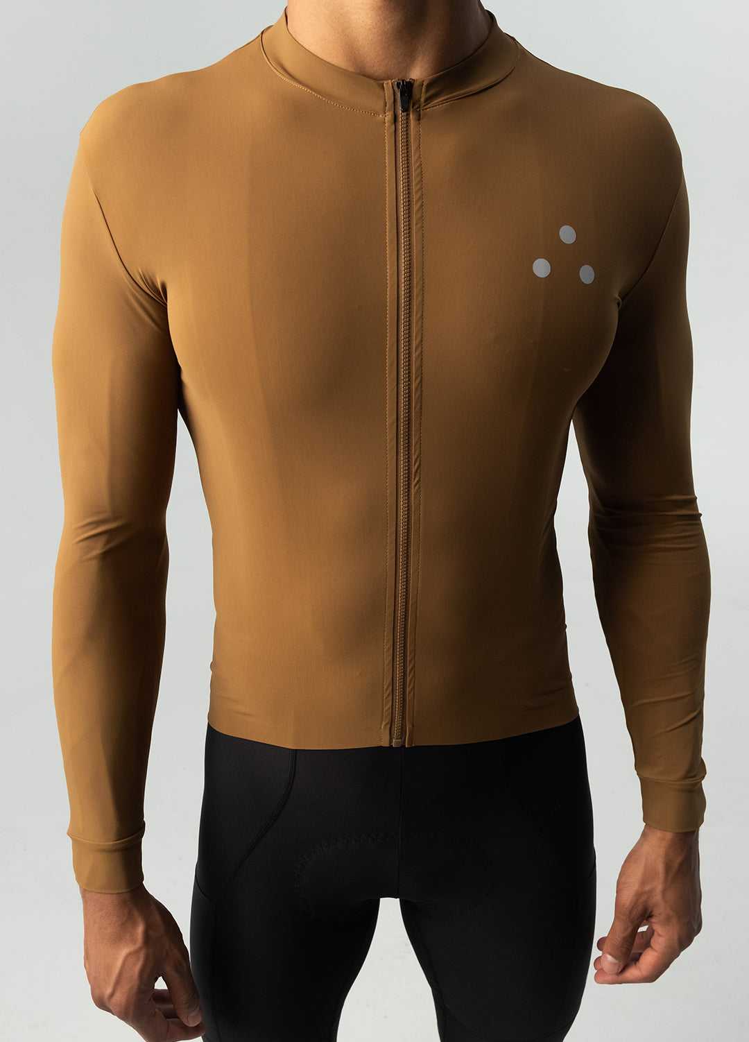 Men's Fluid Long Sleeve Jersey - Copper