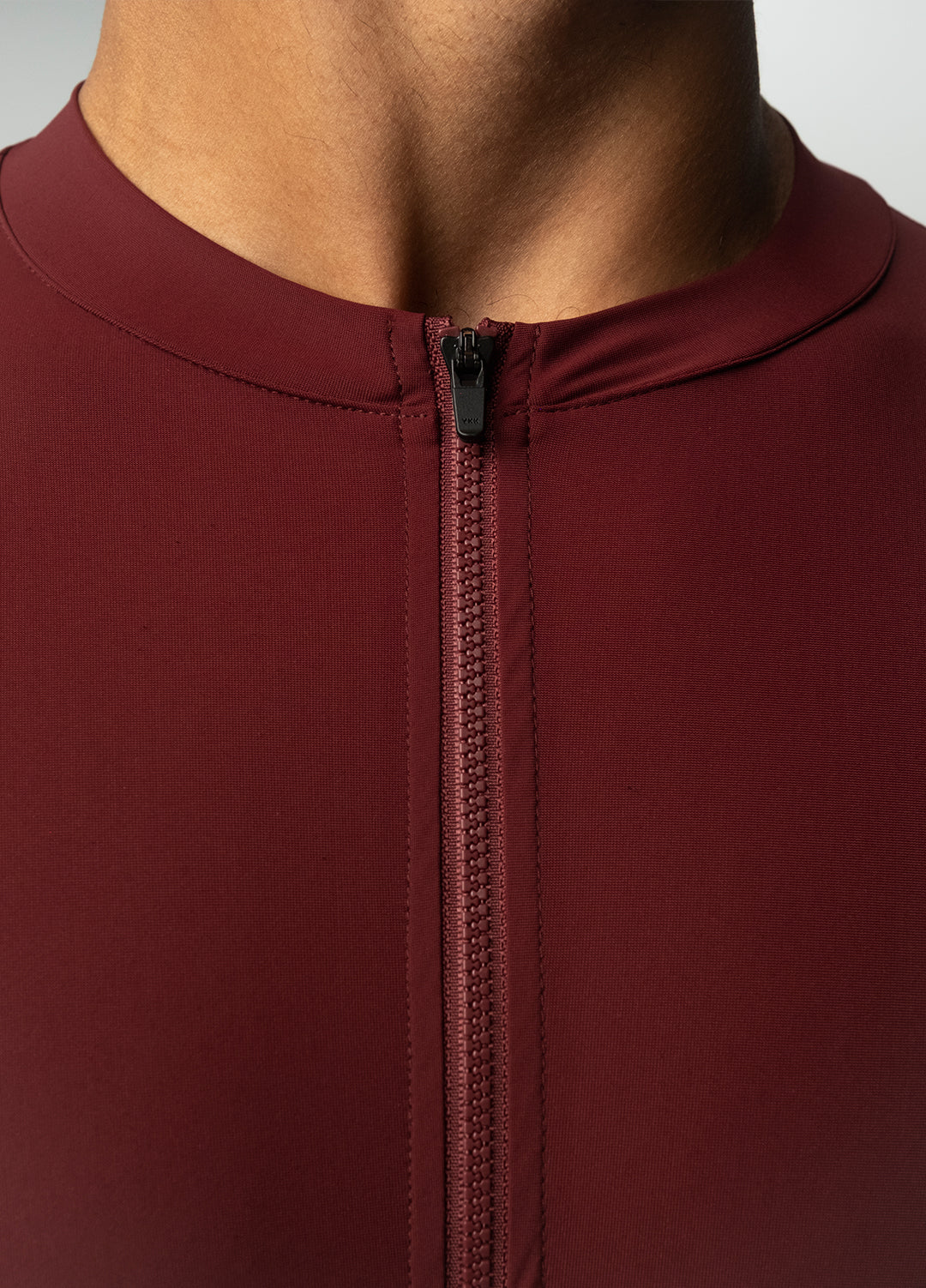 Men's Fluid Long Sleeve Jersey - Maroon