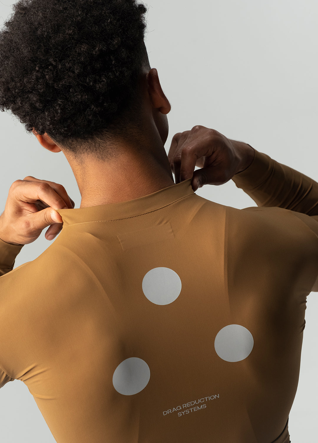 Men's Fluid Long Sleeve Jersey - Copper