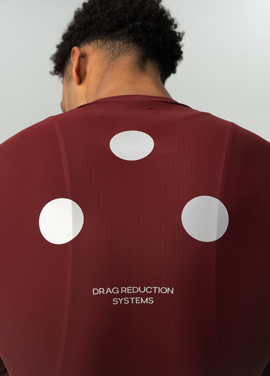 Men's Fluid Long Sleeve Jersey - Maroon