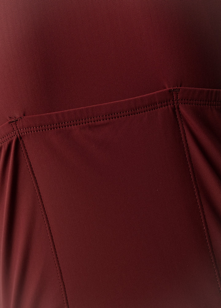 Men's Fluid Long Sleeve Jersey - Maroon