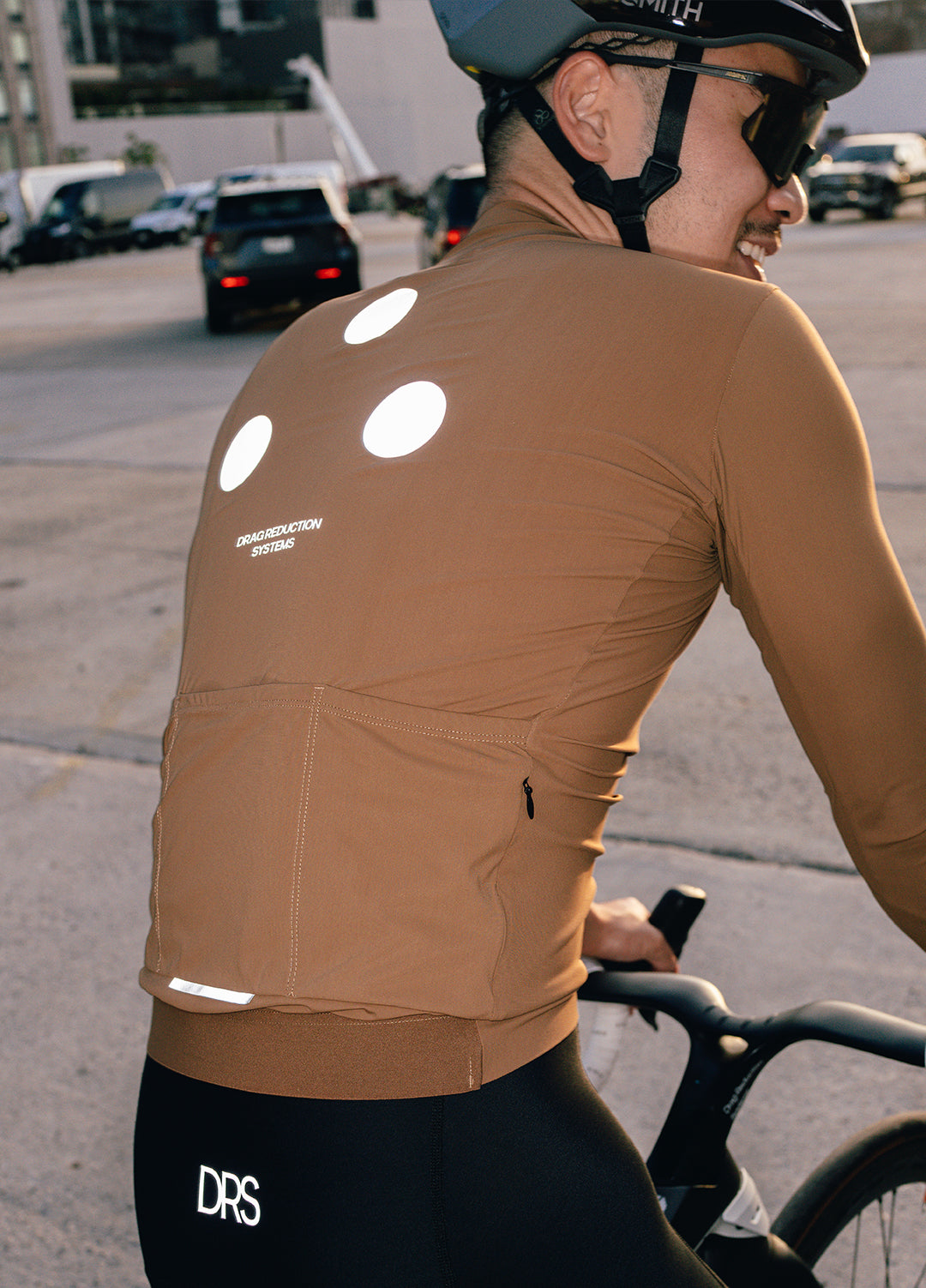 Men's Fluid LS Jersey - Copper
