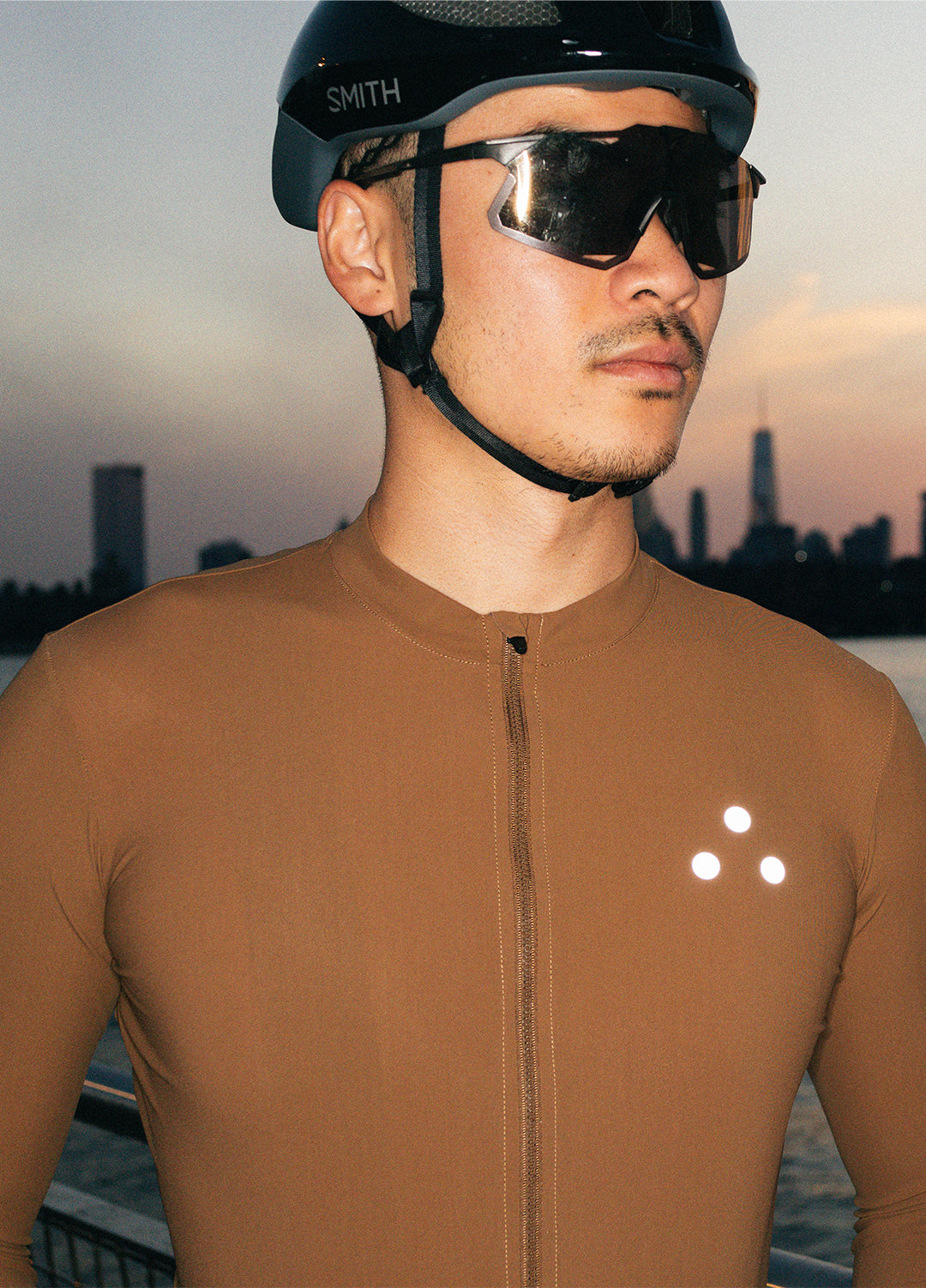 Men's Fluid LS Jersey - Copper