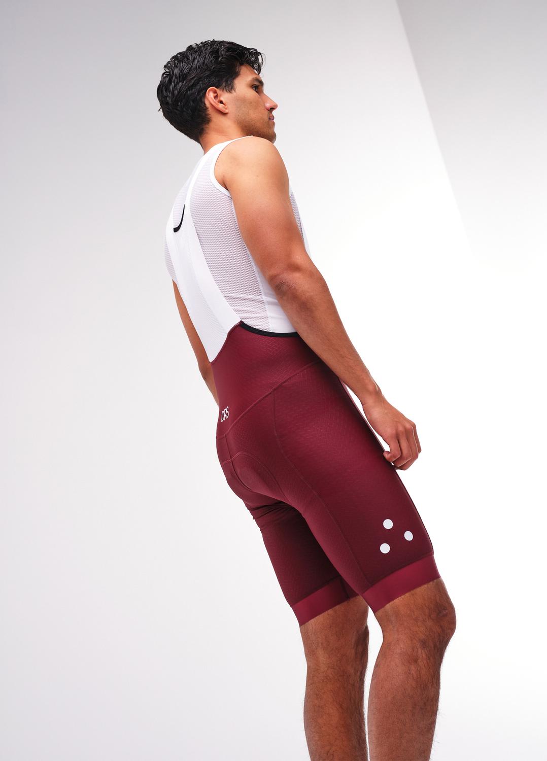 Men’s Fluid Bib - Maroon
