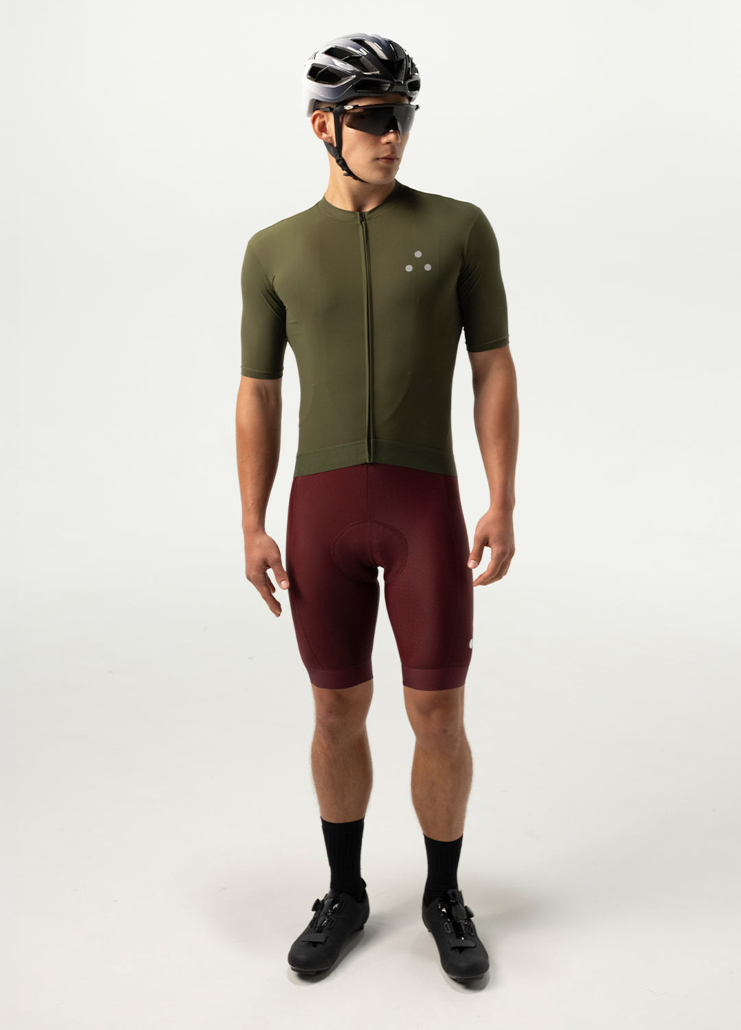 Men’s Fluid Bib - Maroon