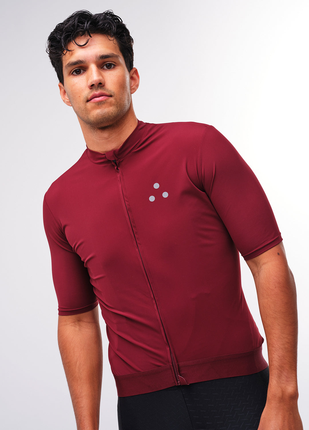 Men's Fluid Jersey - Bordeaux
