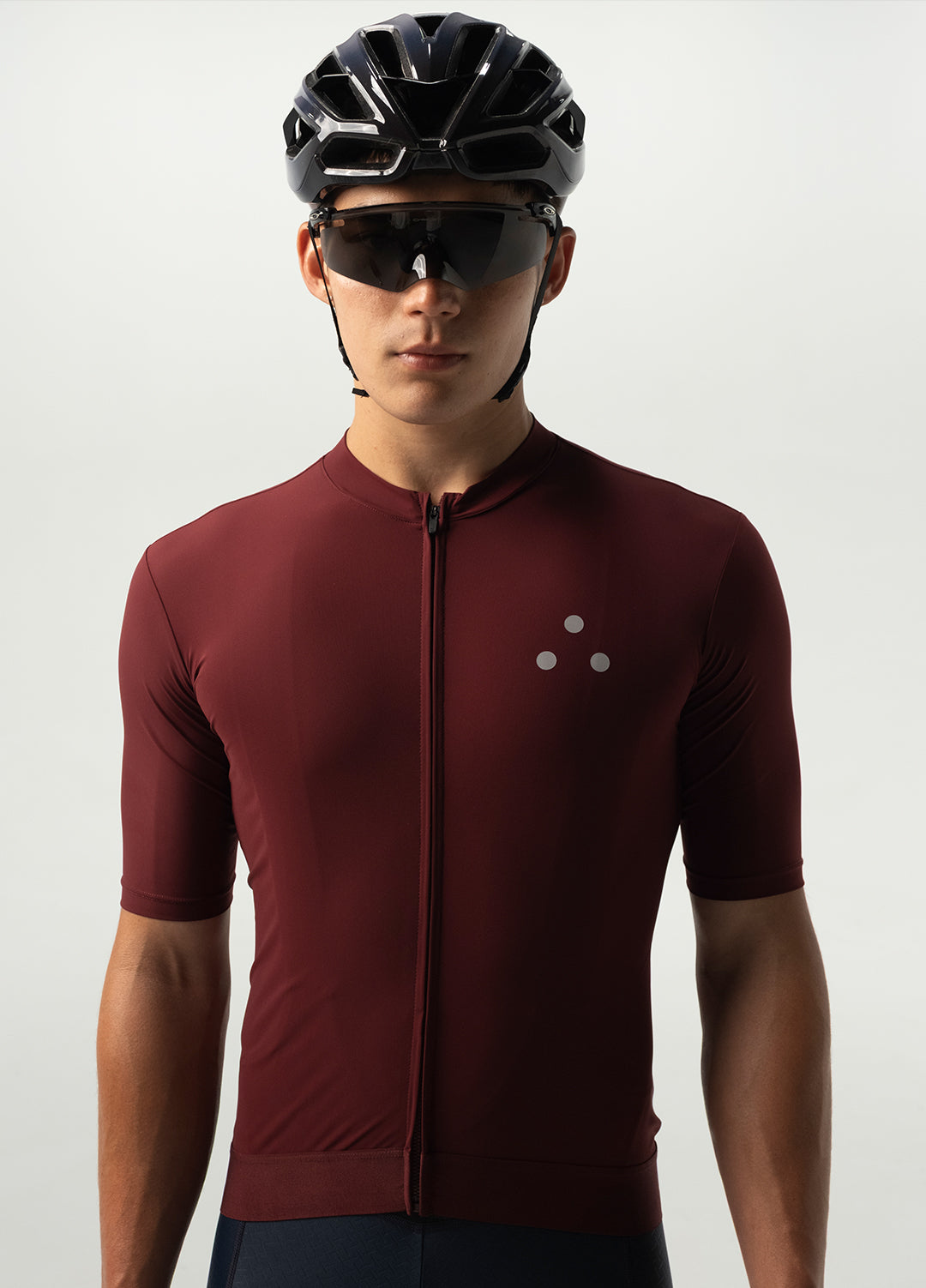 Men's Fluid Jersey - Bordeaux