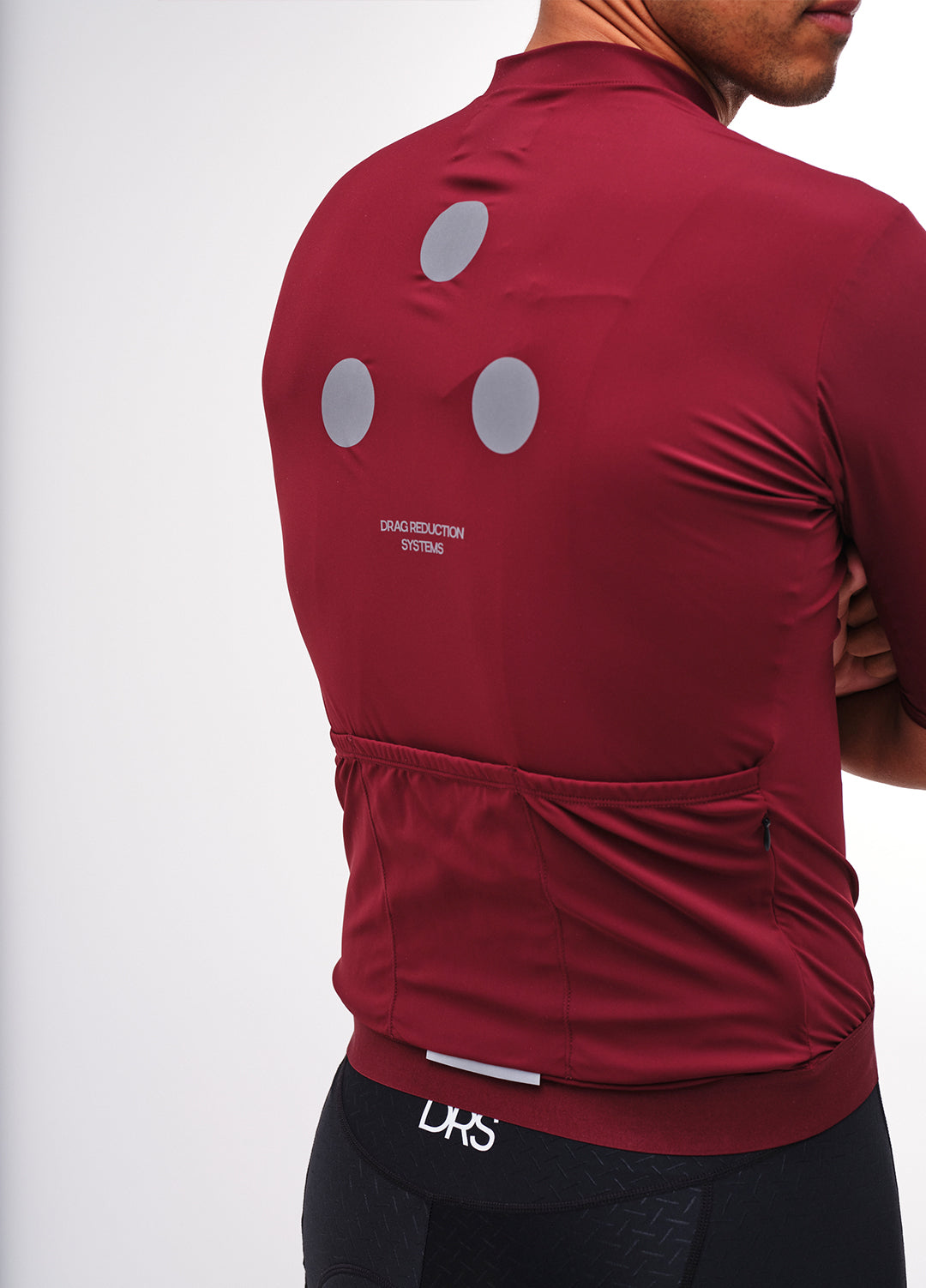 Men's Fluid Jersey - Bordeaux