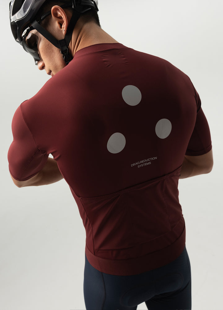 Men's Fluid Jersey - Bordeaux