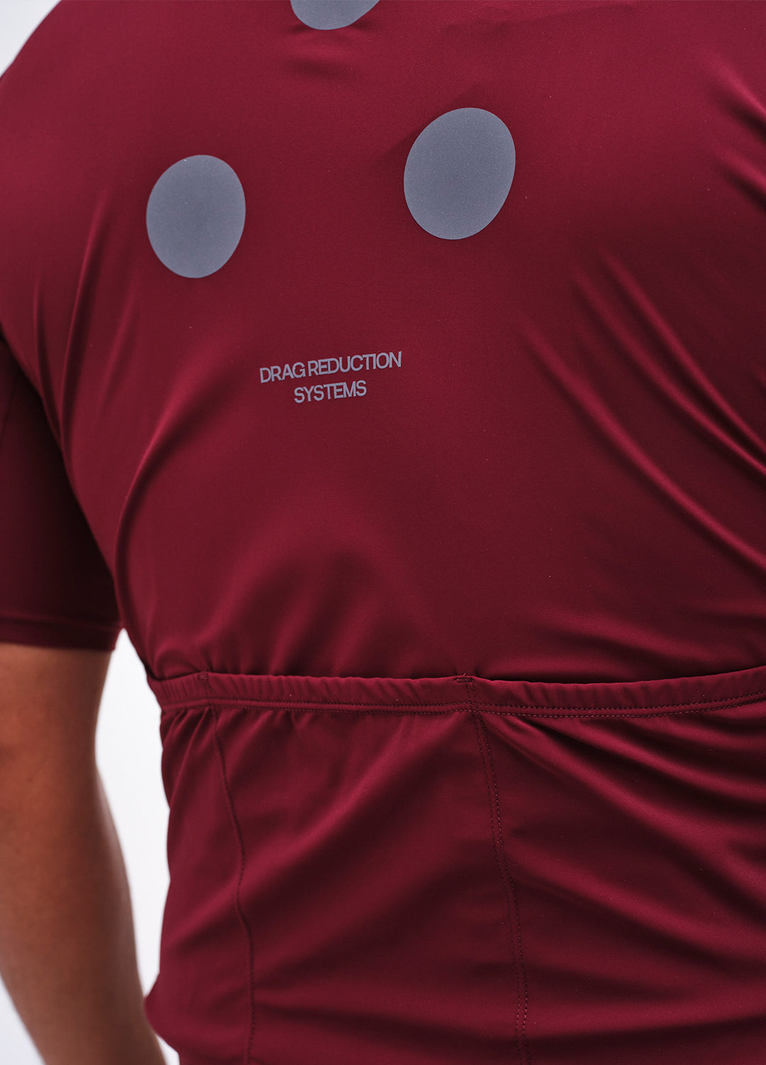 Men's Fluid Jersey - Bordeaux