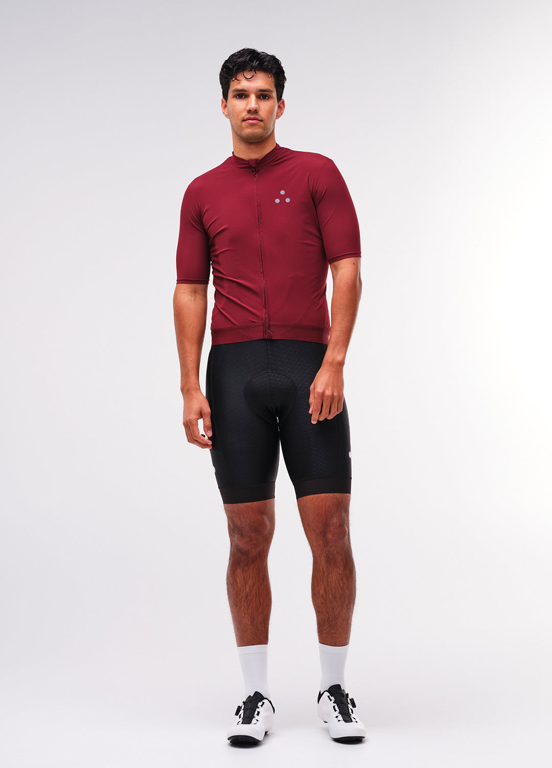 Men's Fluid Jersey - Bordeaux