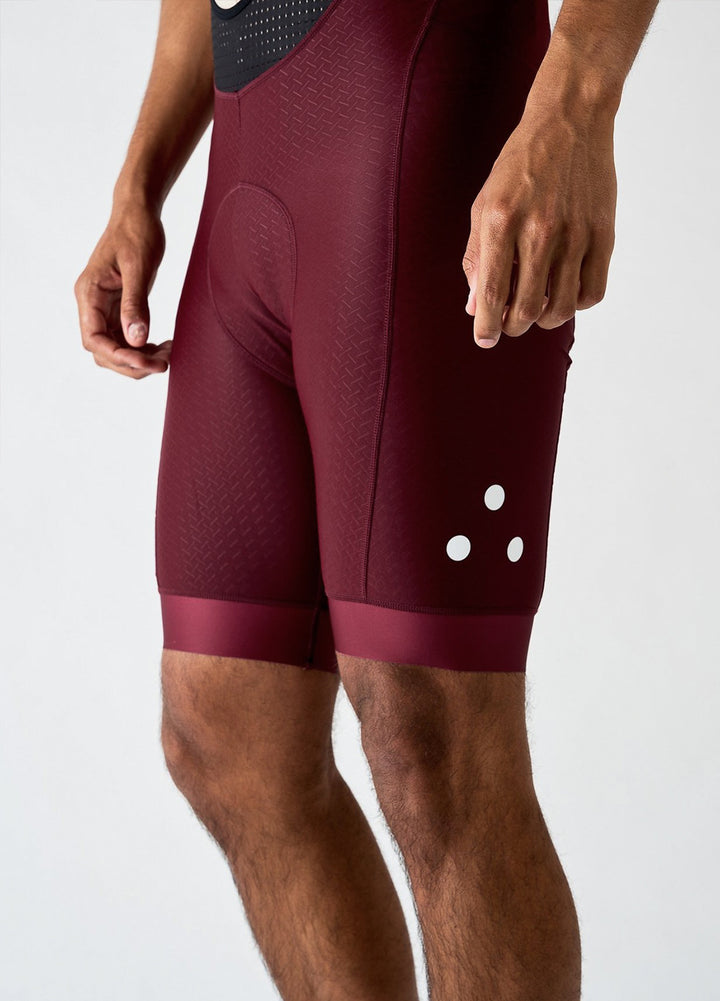 Men’s Fluid Bib - Maroon