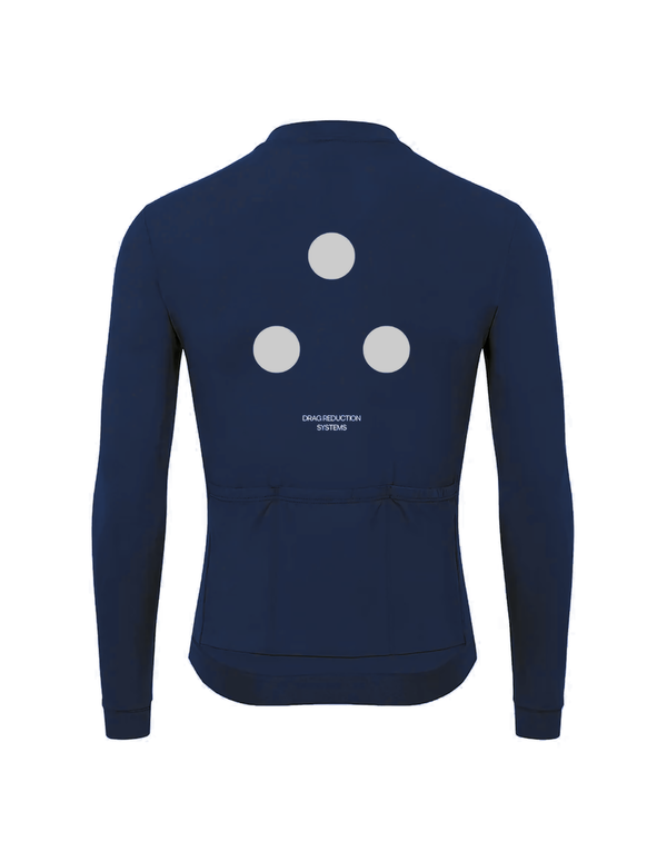 Men's Fluid Long Sleeve Jersey - Navy