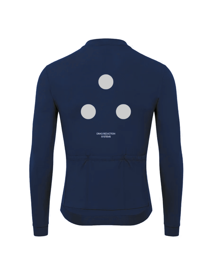 Men's Fluid Long Sleeve Jersey - Navy