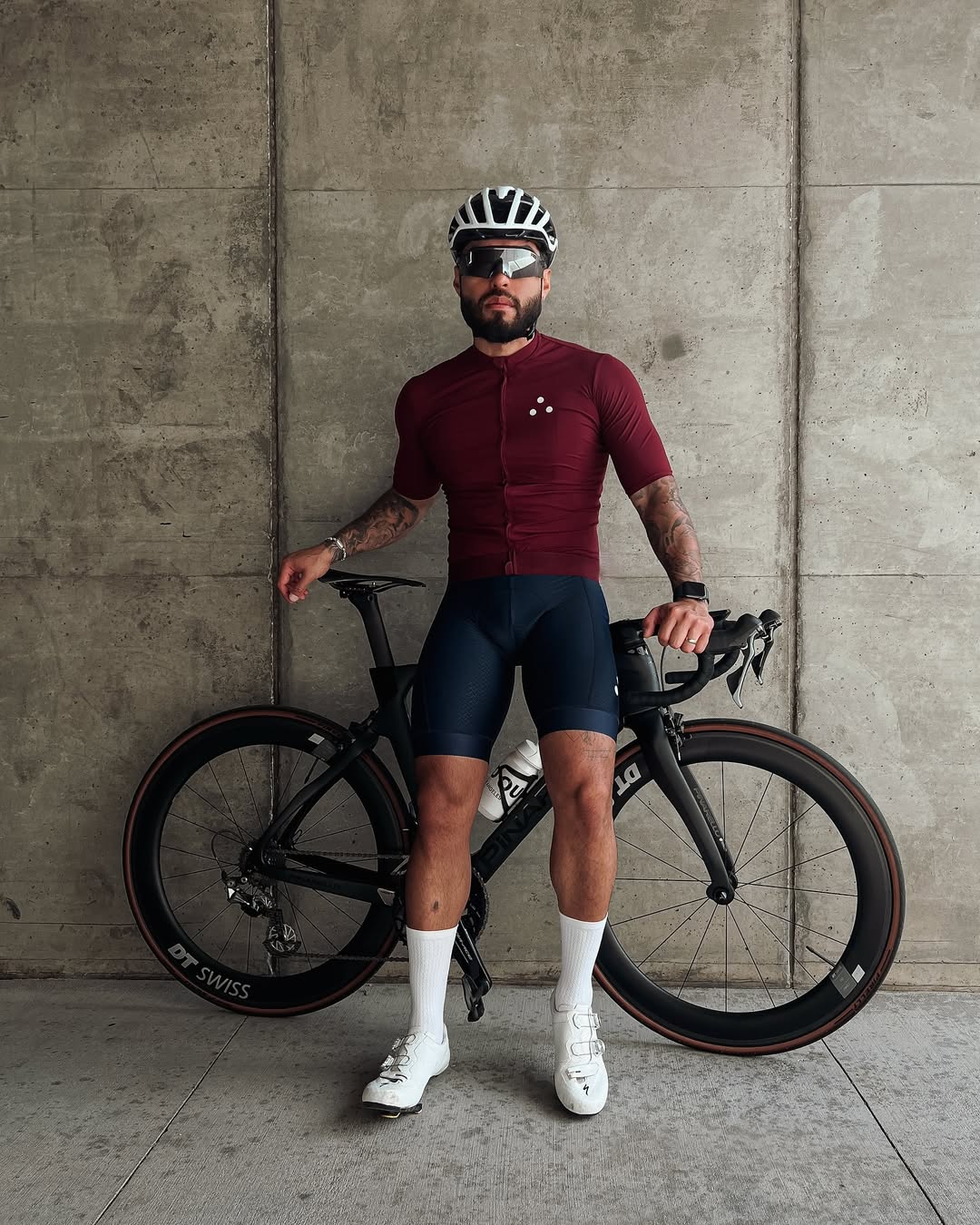 Men's Fluid Jersey - Bordeaux