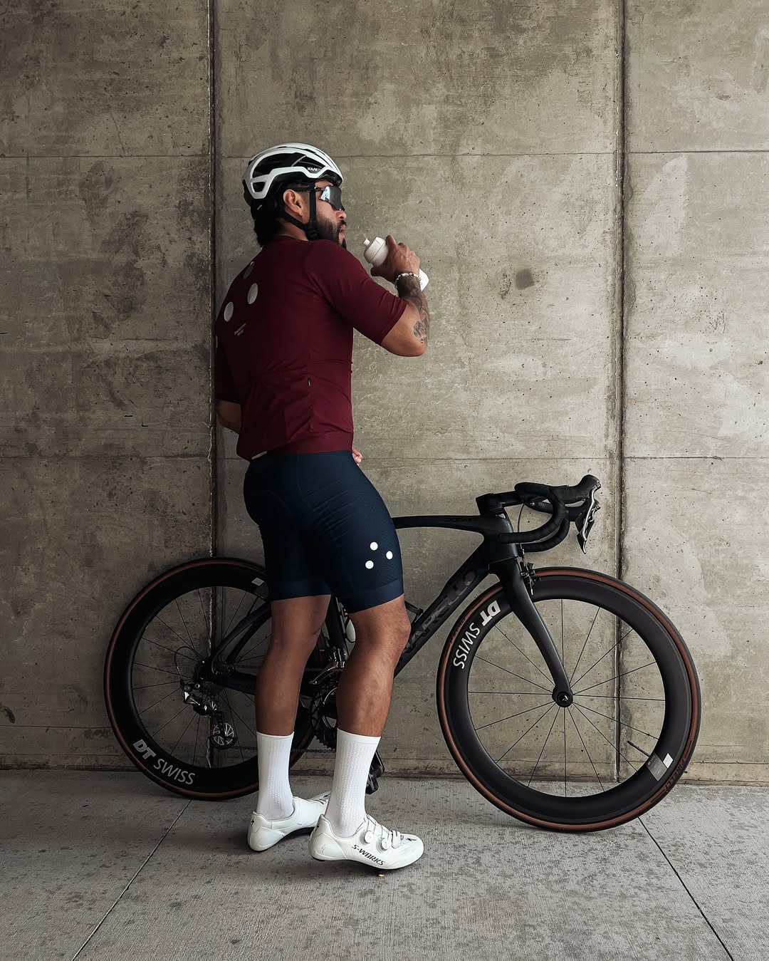 Men's Fluid Jersey - Bordeaux